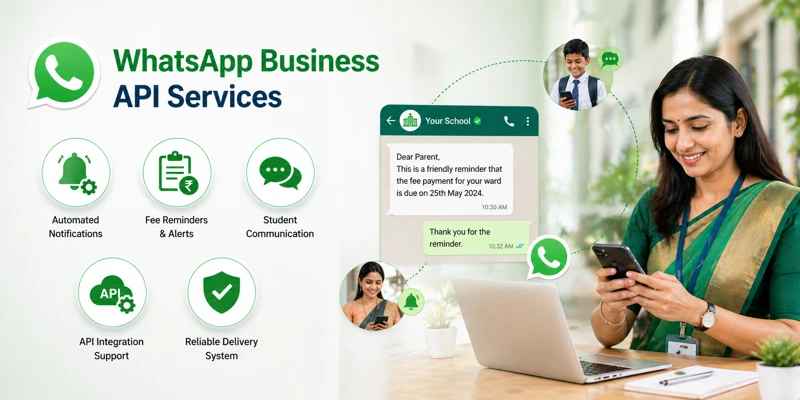 Mobile phone messaging for school communication